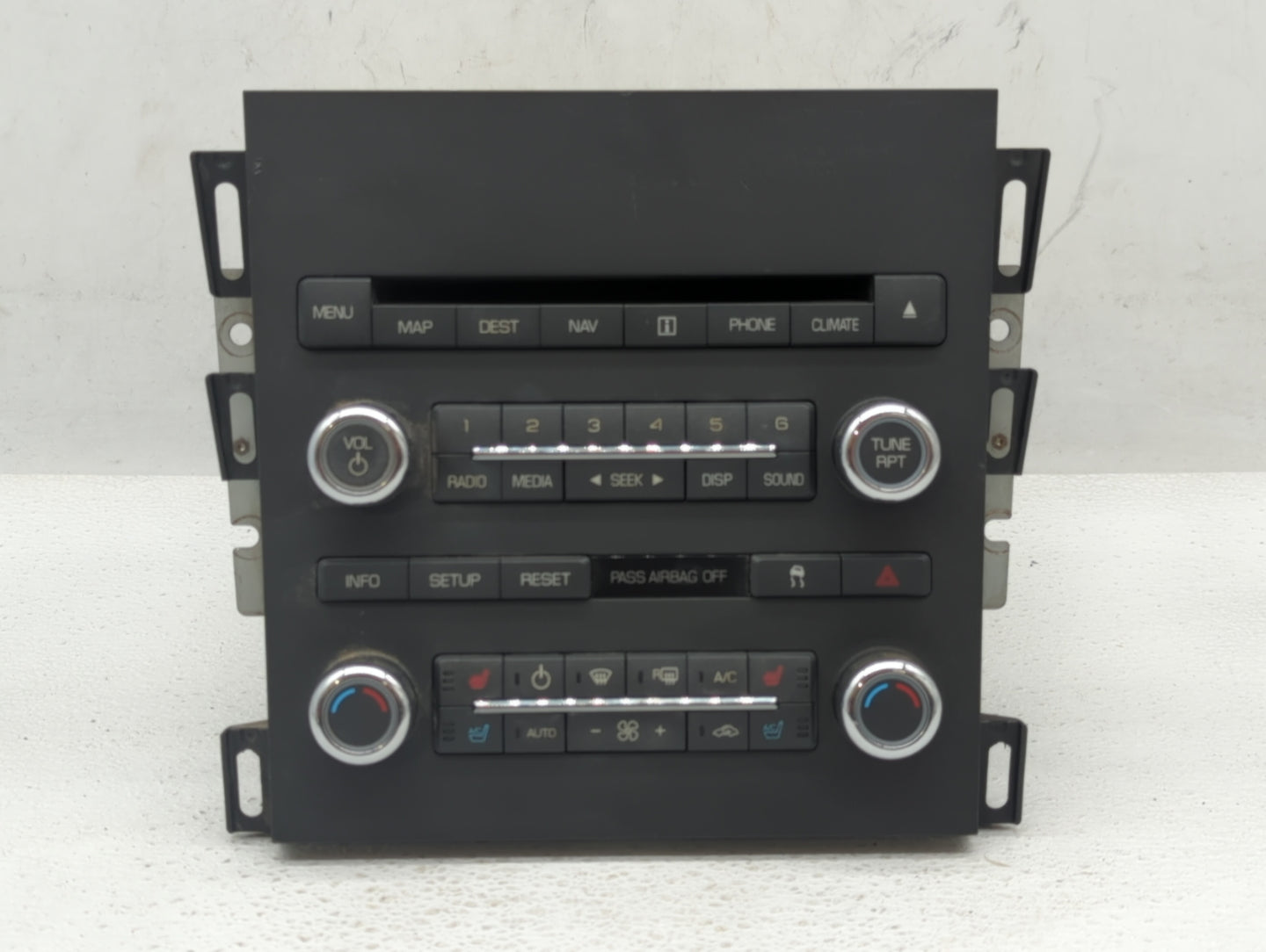 2009 Lincoln Mkz Radio AM FM Cd Player Receiver Replacement P/N:9H6T 18K931 DC Fits OEM Used Auto Parts - Oemusedautoparts1.