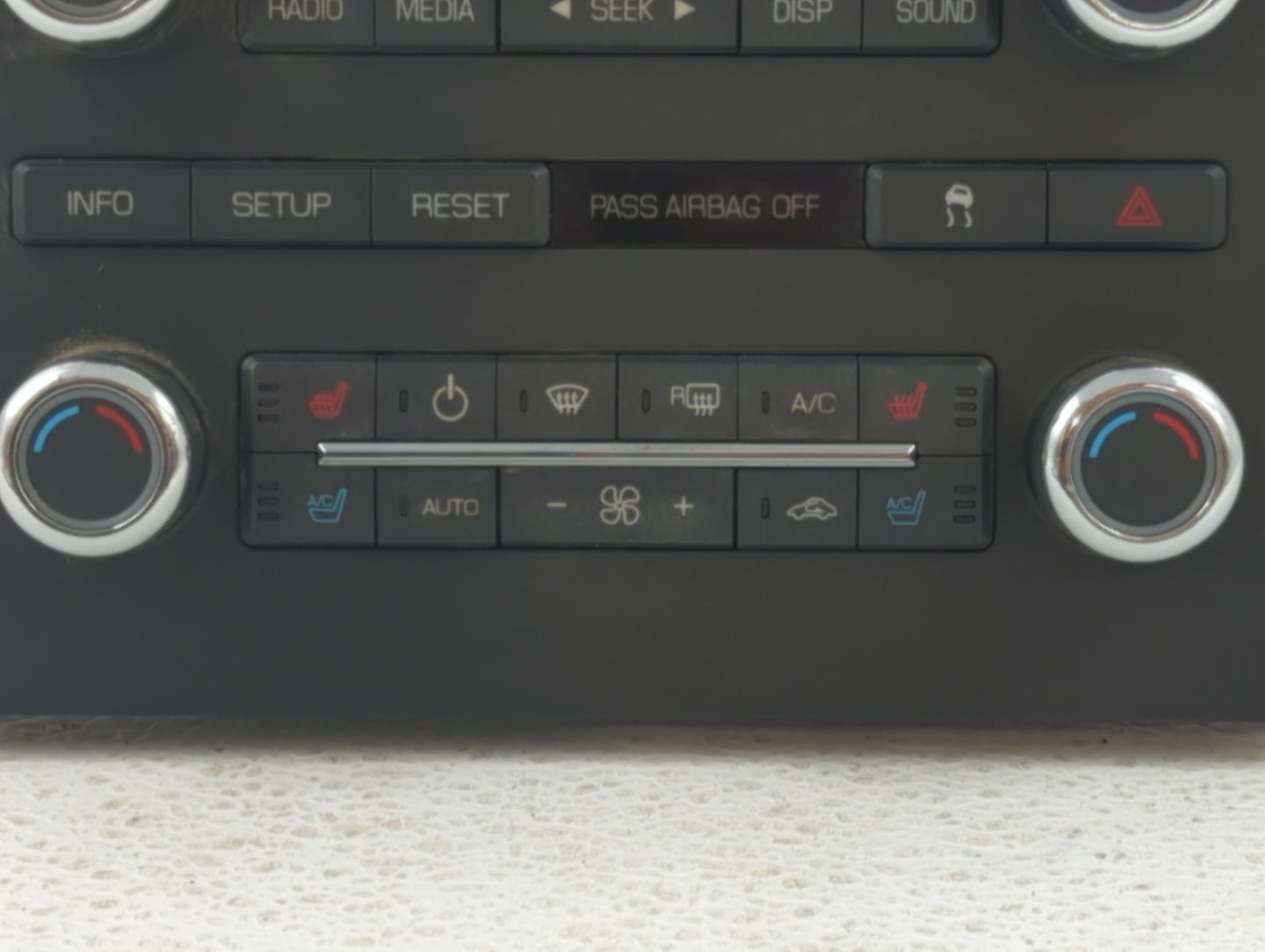 2009 Lincoln Mkz Radio AM FM Cd Player Receiver Replacement P/N:9H6T 18K931 DC Fits OEM Used Auto Parts - Oemusedautoparts1.