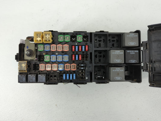 2007-2010 Lincoln Mkz Fusebox Fuse Box Panel Relay Module P/N:7H6T-14290-A 8H6T-14290-B Fits Fits 2007 2008 2009 2010 OEM Used Auto Parts