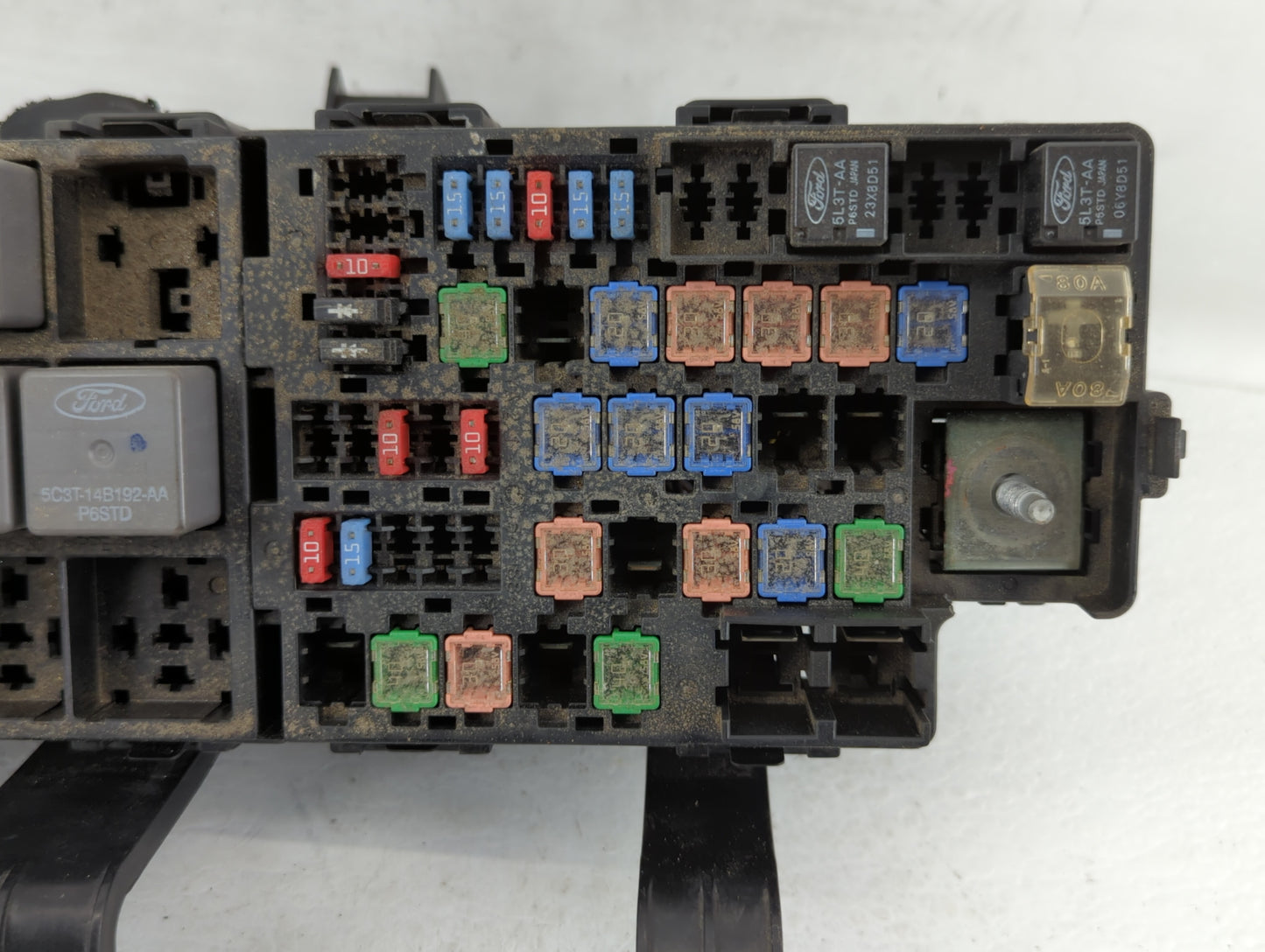 2007-2010 Lincoln Mkz Fusebox Fuse Box Panel Relay Module P/N:AH6T-14290-A 7H6T-14290-A Fits Fits 2007 2008 2009 2010 OEM Us