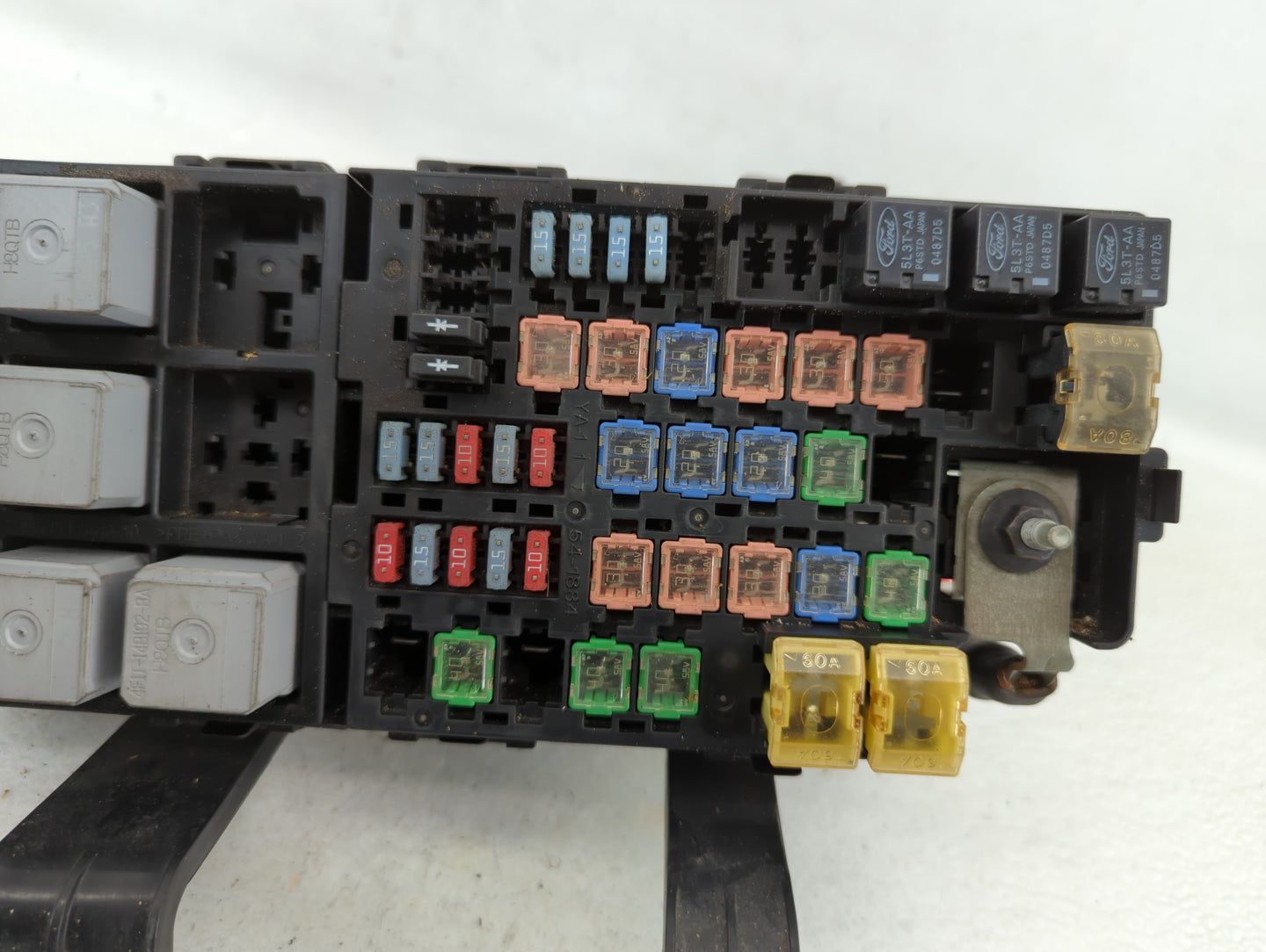 2007-2010 Lincoln Mkz Fusebox Fuse Box Panel Relay Module P/N:7E5T-14A003-AB Fits Fits 2007 2008 2009 2010 OEM Used Auto Par
