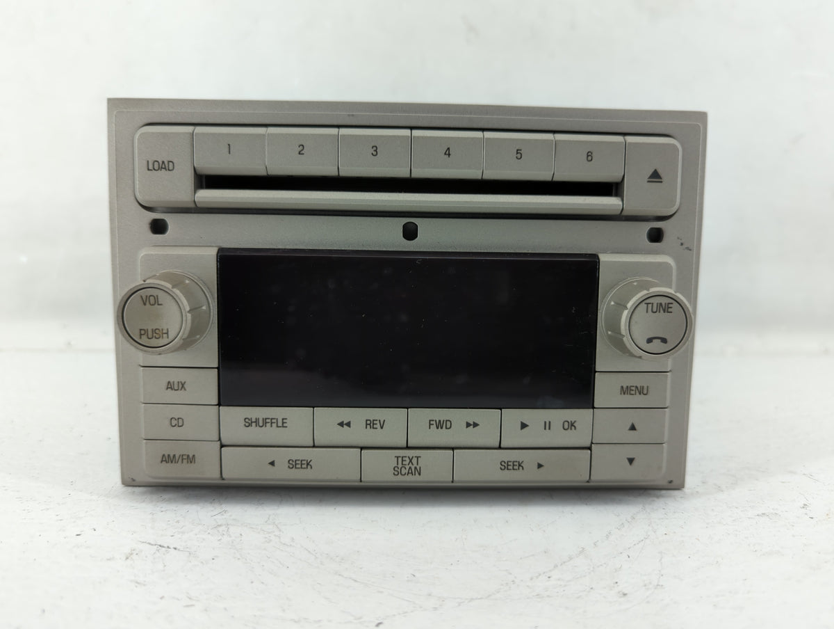 2009 Lincoln Mkz Radio AM FM Cd Player Receiver Replacement P/N:DEH-MG2187ZF Fits OEM Used Auto Parts - Oemusedautoparts1.co