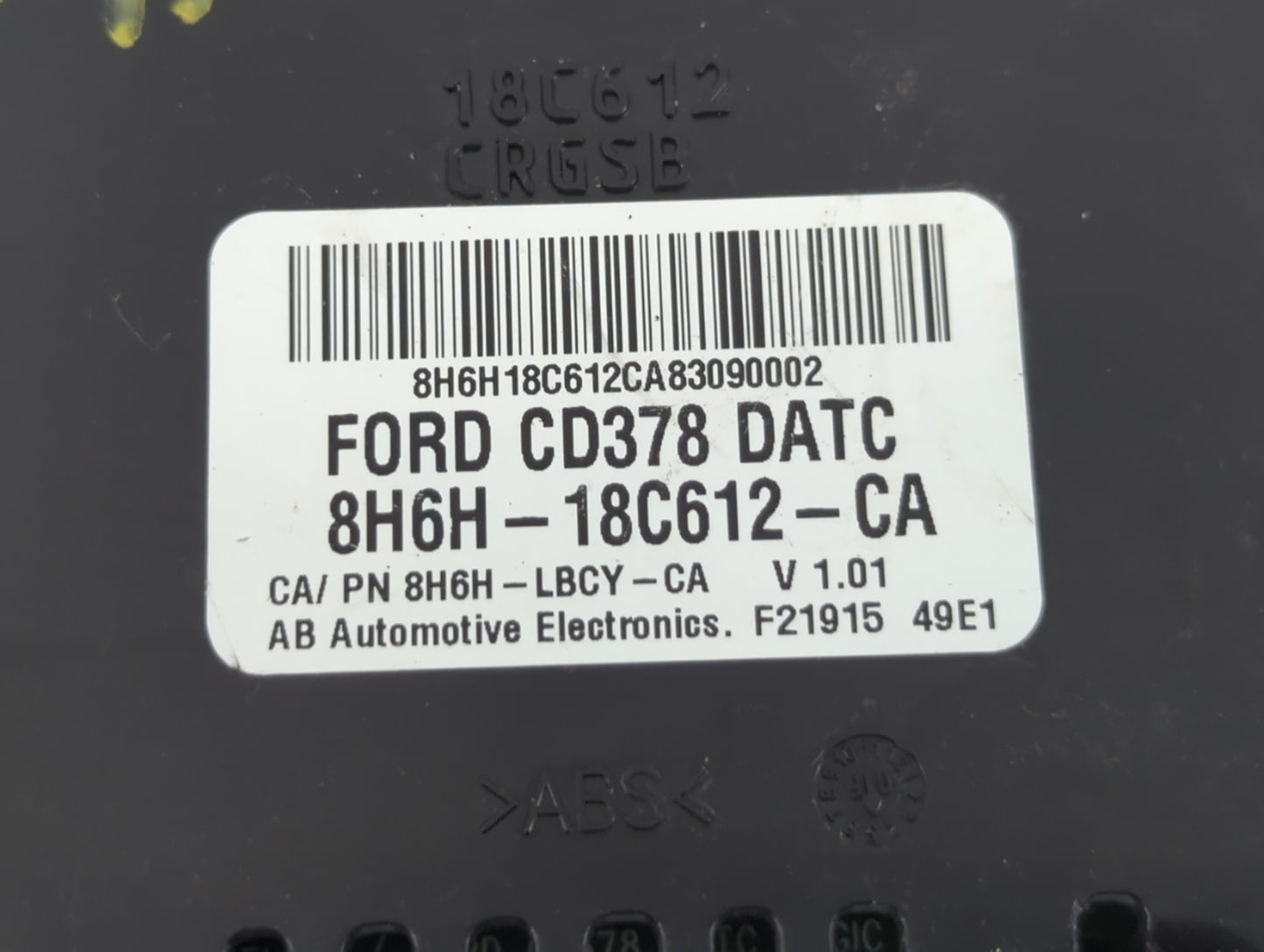 2007-2009 Lincoln Mkz Climate Control Module Temperature AC/Heater Replacement P/N:8H6H-18C612-CA Fits Fits 2007 2008 2009 O