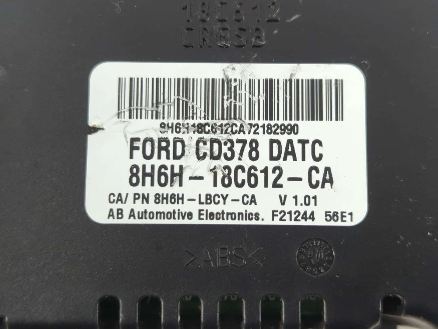 2007-2009 Lincoln Mkz Climate Control Module Temperature AC/Heater Replacement P/N:8H6H-18C612-CA Fits Fits 2007 2008 2009 O
