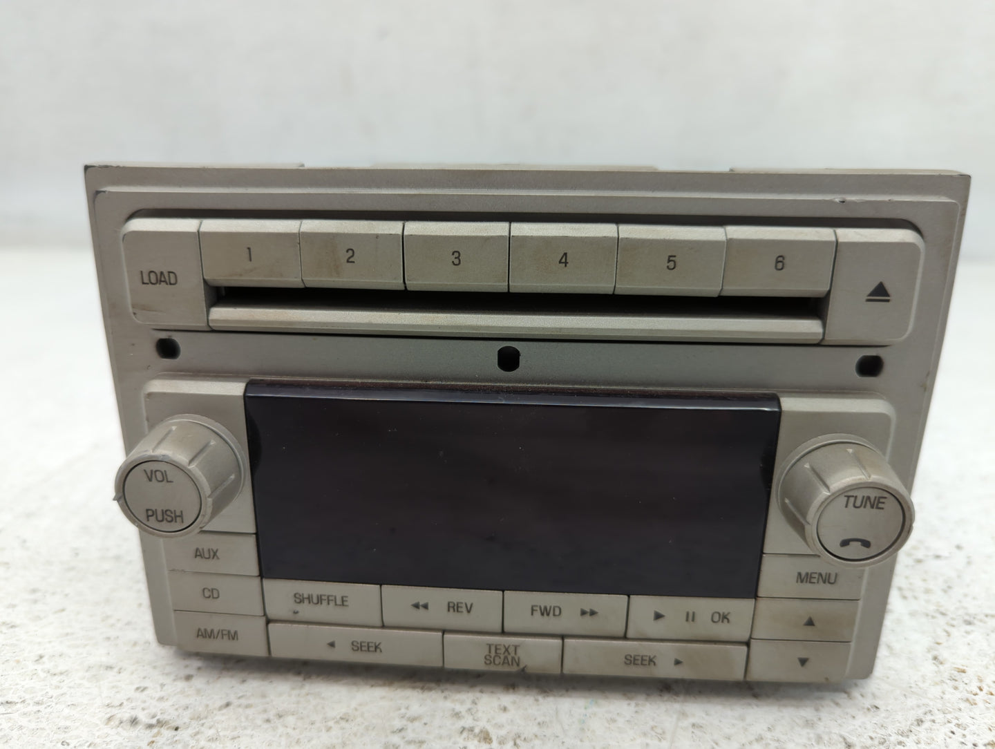 2009 Lincoln Mkz Radio AM FM Cd Player Receiver Replacement P/N:DEH-MG2187ZF Fits OEM Used Auto Parts - Oemusedautoparts1.co