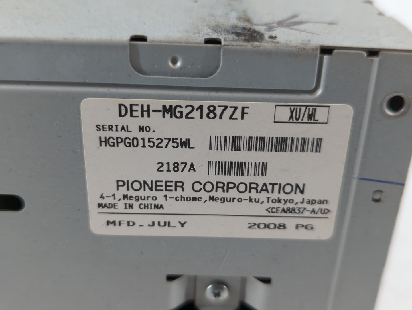 2009-2009 Lincoln Mkz Am Fm Cd Player Radio Receiver - Oemusedautoparts1.com