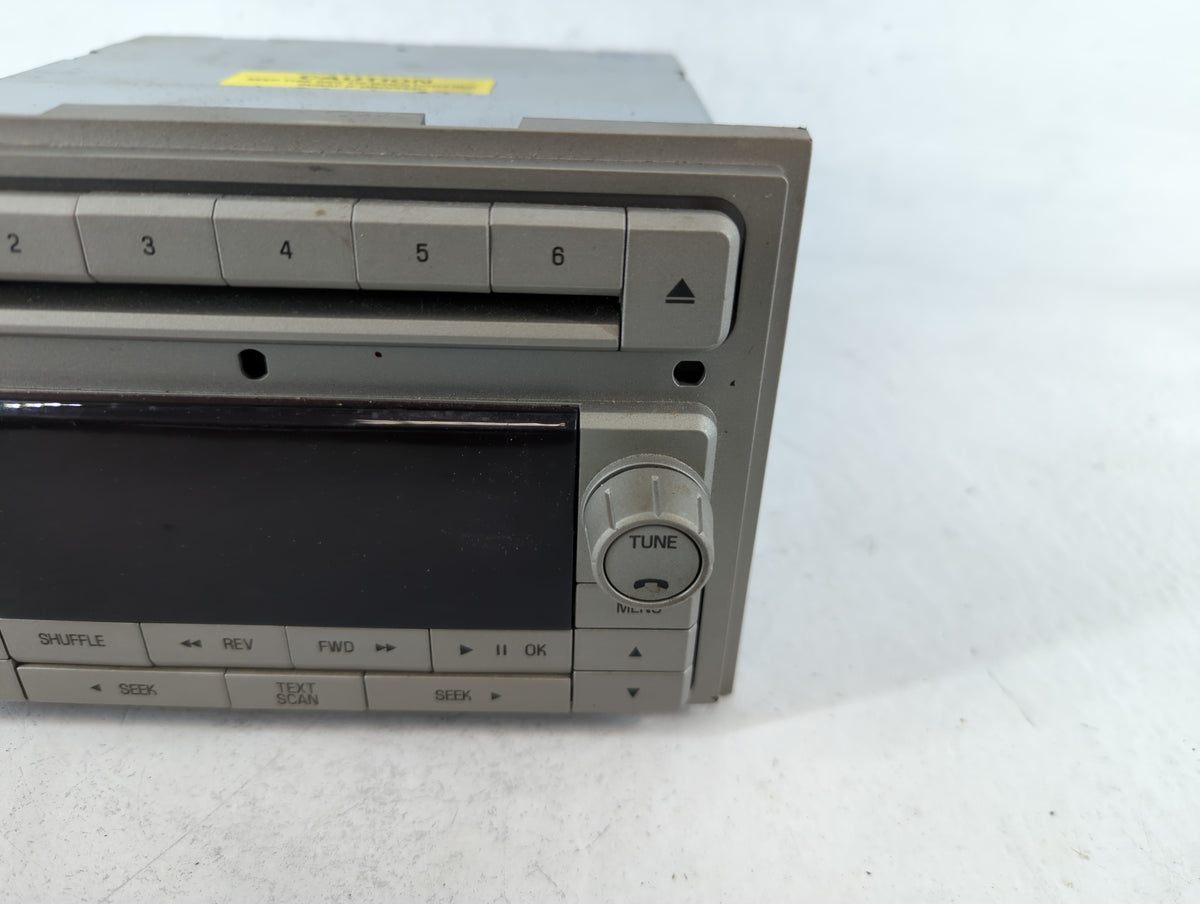 2009-2009 Lincoln Mkz Am Fm Cd Player Radio Receiver 744656 - Oemusedautoparts1.com