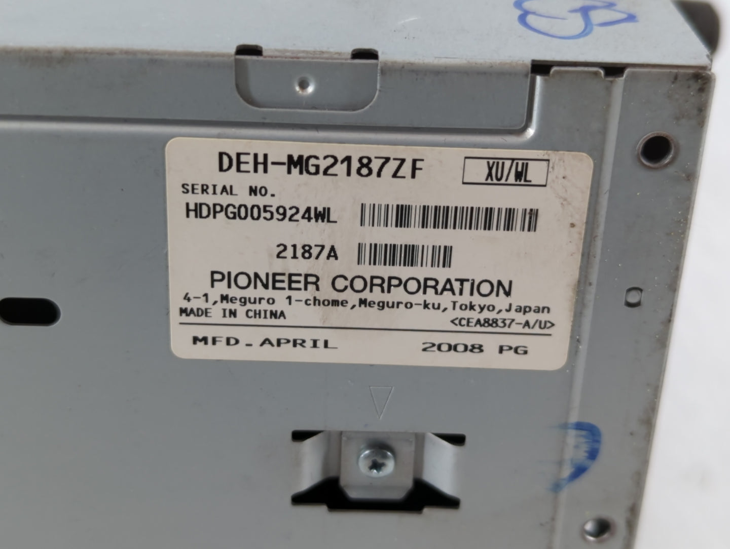 2009-2009 Lincoln Mkz Am Fm Cd Player Radio Receiver - Oemusedautoparts1.com