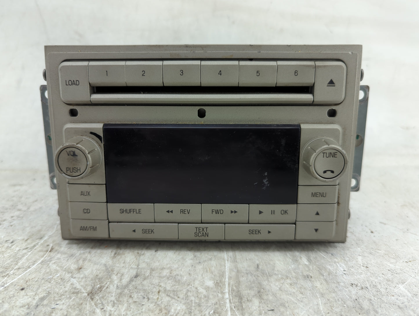 2009 Lincoln Navigator Radio AM FM Cd Player Receiver Replacement P/N:DEH-MG2187ZF Fits OEM Used Auto Parts - Oemusedautopar