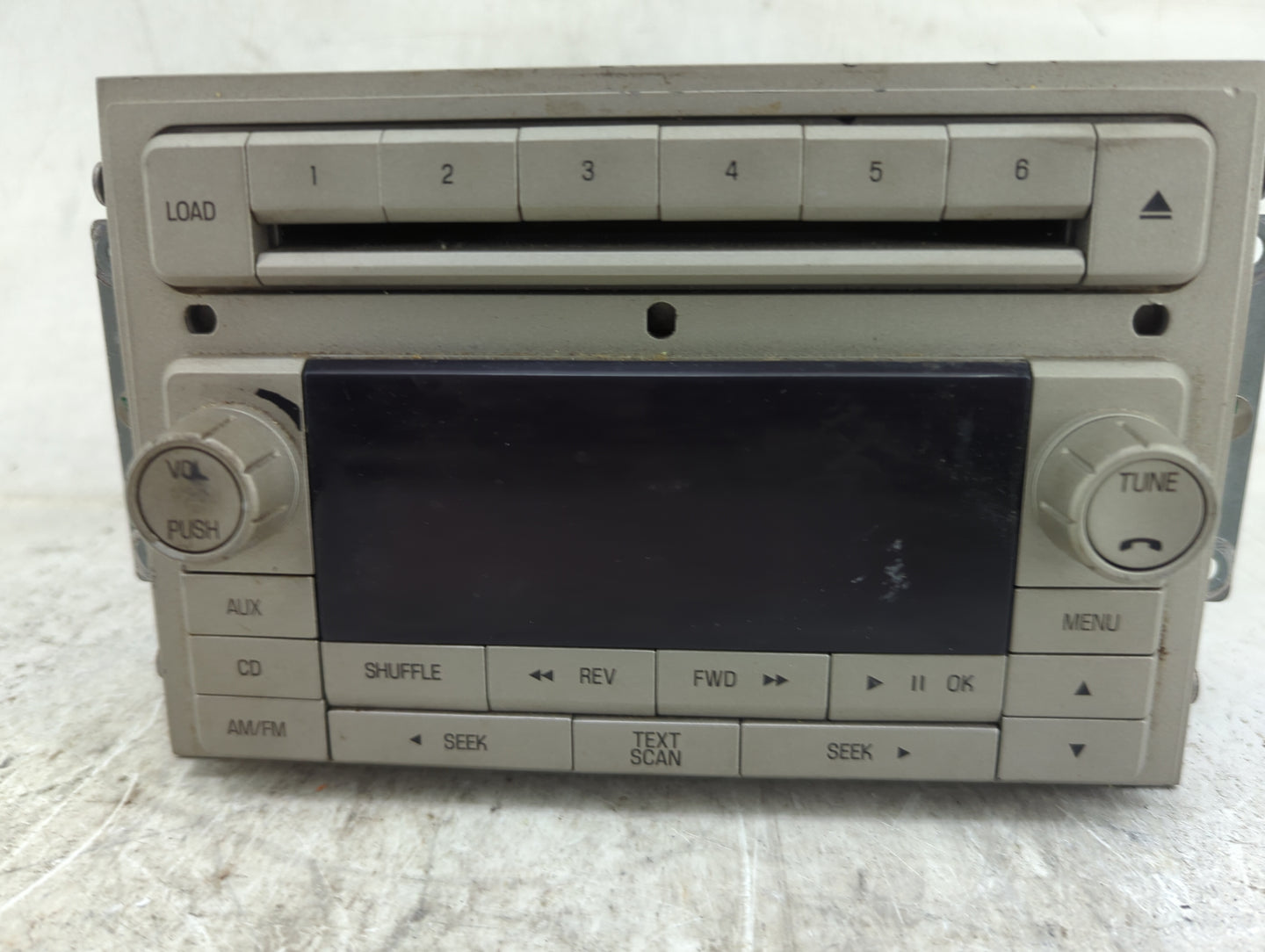 2009 Lincoln Navigator Radio AM FM Cd Player Receiver Replacement P/N:DEH-MG2187ZF Fits OEM Used Auto Parts - Oemusedautopar
