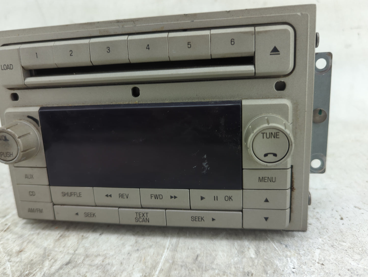 2009 Lincoln Navigator Radio AM FM Cd Player Receiver Replacement P/N:DEH-MG2187ZF Fits OEM Used Auto Parts - Oemusedautopar