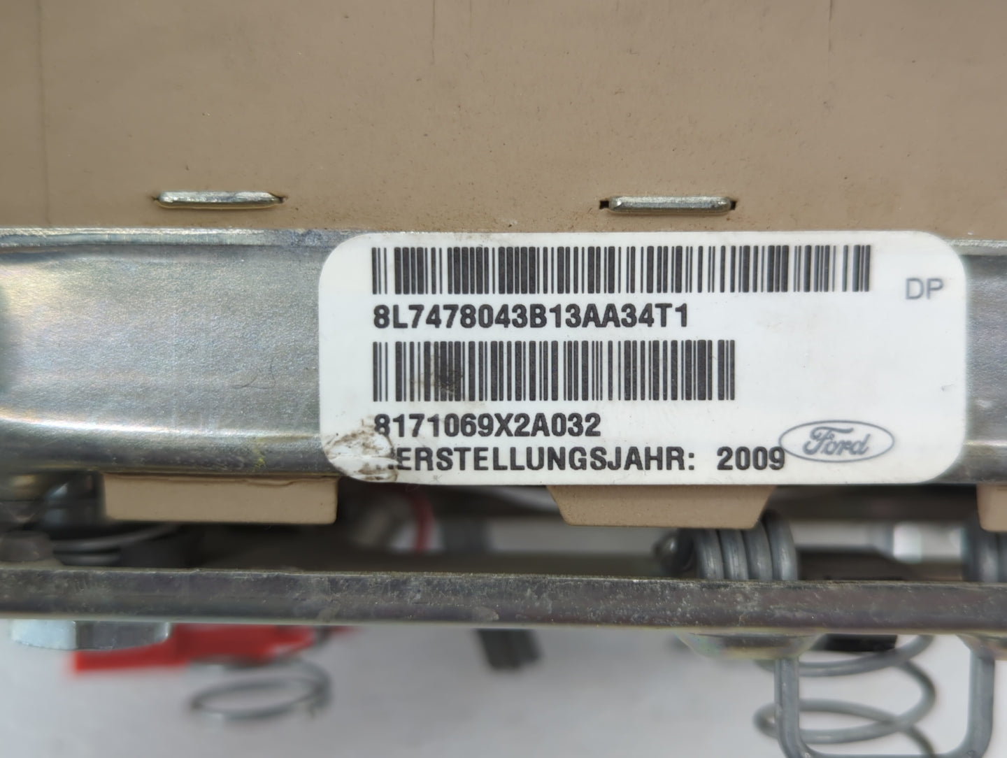 2009 Lincoln Navigator Air Bag Driver Left Steering Wheel Mounted P/N:34042489A Fits OEM Used Auto Parts - Oemusedautoparts1