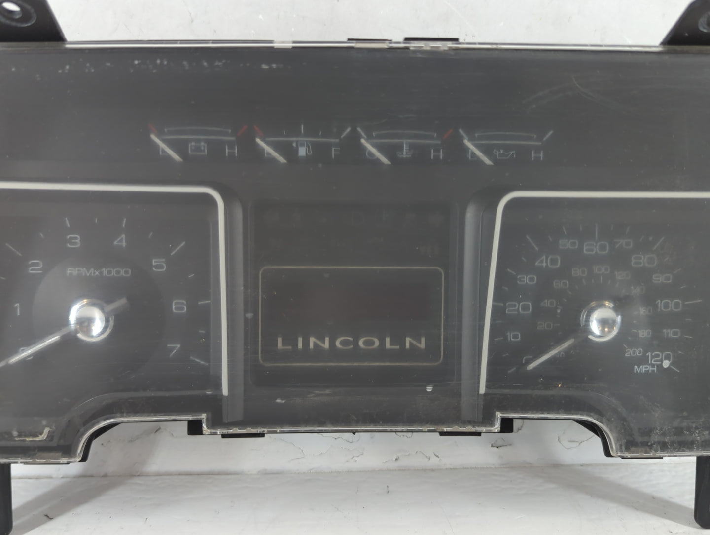 2009 Lincoln Navigator Instrument Cluster Speedometer Gauges P/N:9L7T-10849-AD Fits OEM Used Auto Parts - Oemusedautoparts1.