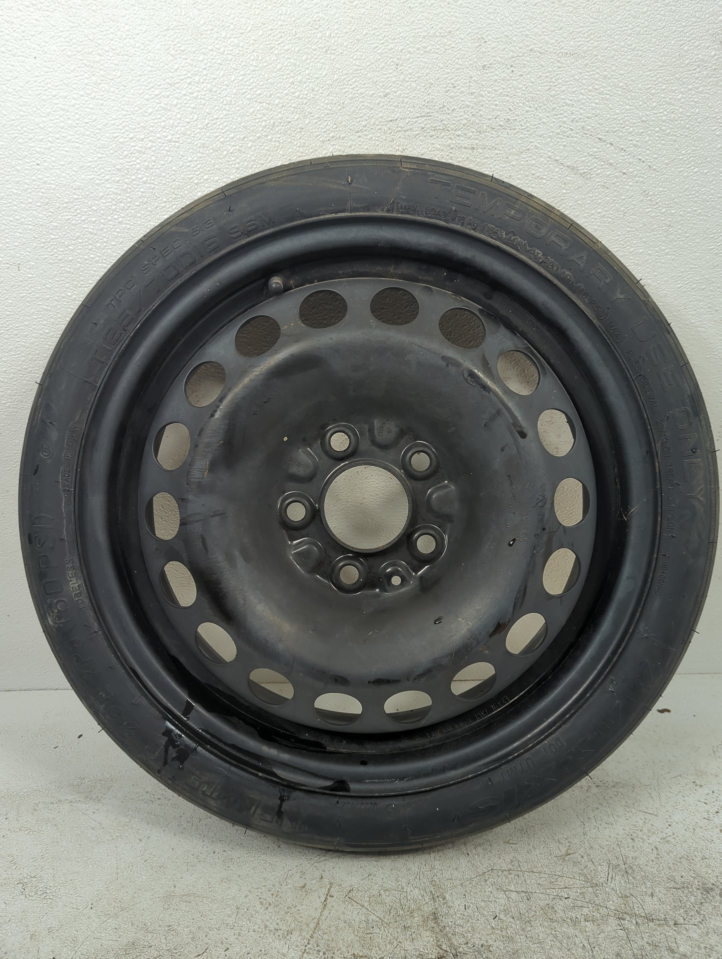 2009 Malibu Malibu Spare Donut Tire Wheel Rim Oem - Oemusedautoparts1.com