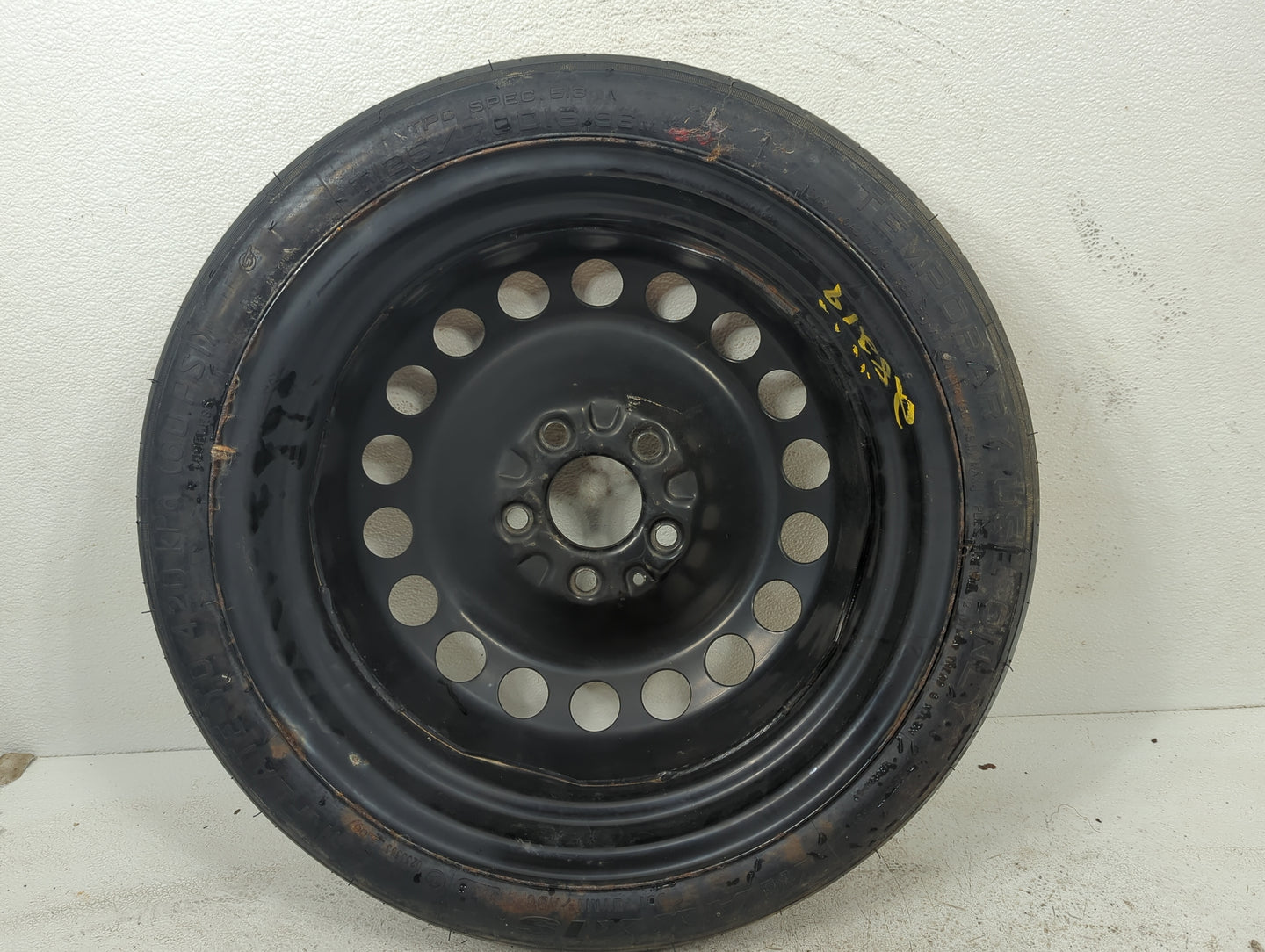 2009 Malibu Malibu Spare Donut Tire Wheel Rim Oem - Oemusedautoparts1.com