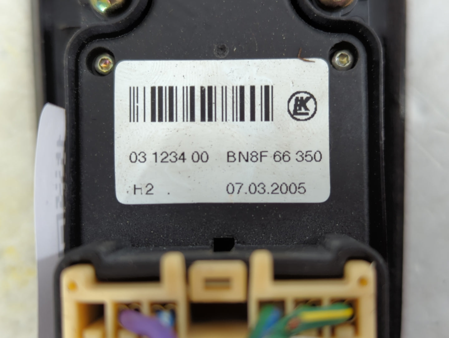 2004-2009 Mazda 3 Master Power Window Switch Replacement Driver Side Left P/N:BN8F 66 350 Fits Fits 2004 2005 2006 2007 2008