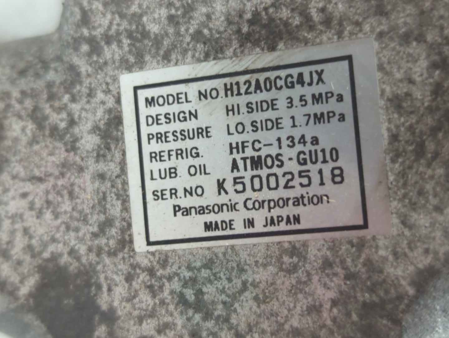 2009 Mazda 3 Air Conditioning A/c Ac Compressor Oem - Oemusedautoparts1.com