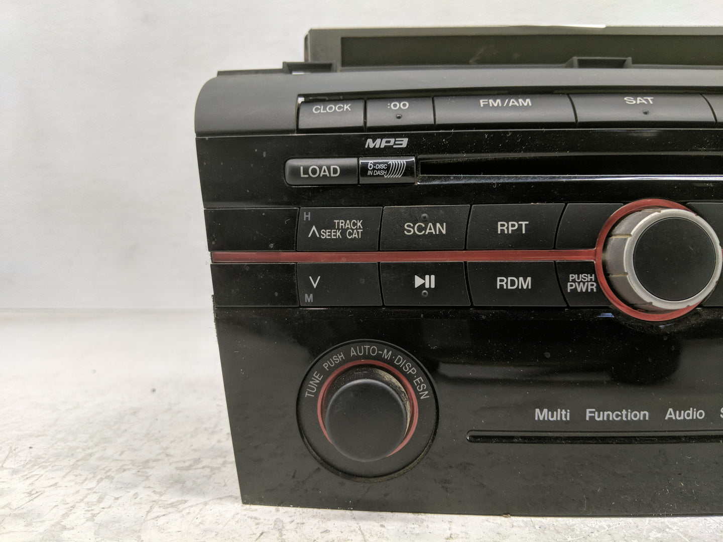 2009 Mazda 3 Radio AM FM Cd Player Receiver Replacement P/N:BAR9 66 ARX Fits OEM Used Auto Parts - Oemusedautoparts1.com