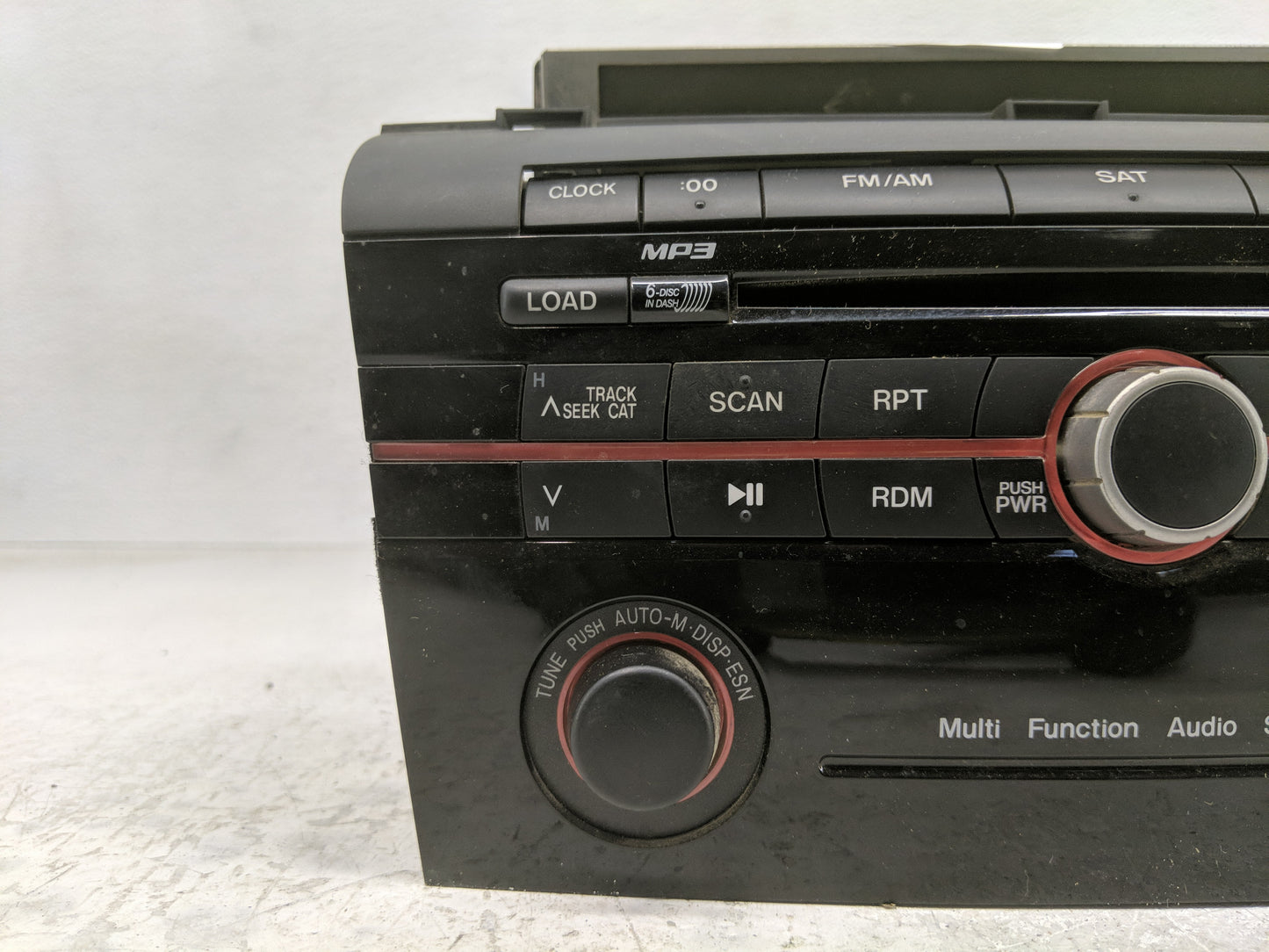 2009 Mazda 3 Radio AM FM Cd Player Receiver Replacement P/N:BAR9 66 ARX Fits OEM Used Auto Parts - Oemusedautoparts1.com