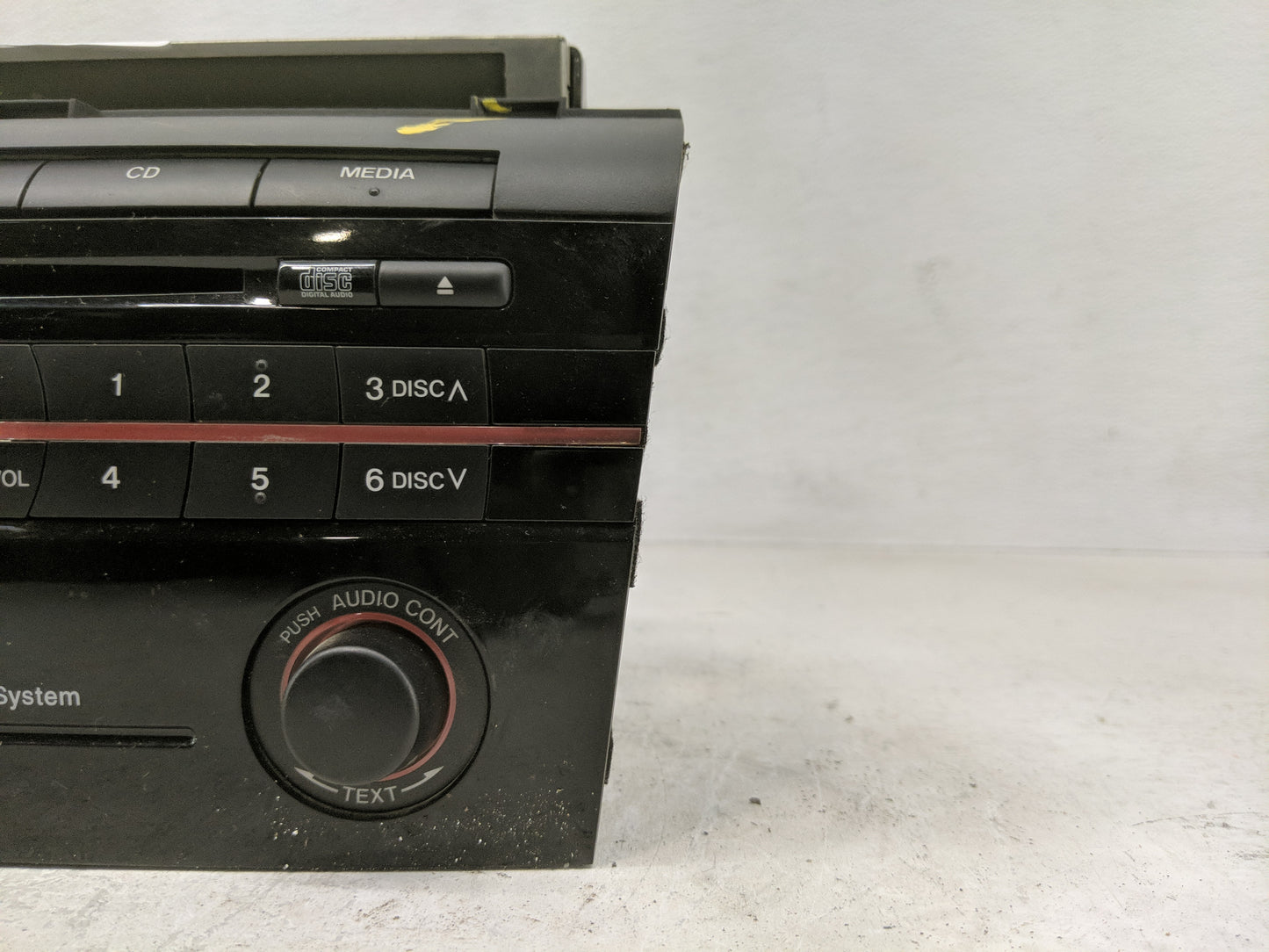 2009 Mazda 3 Radio AM FM Cd Player Receiver Replacement P/N:BAR9 66 ARX Fits OEM Used Auto Parts - Oemusedautoparts1.com