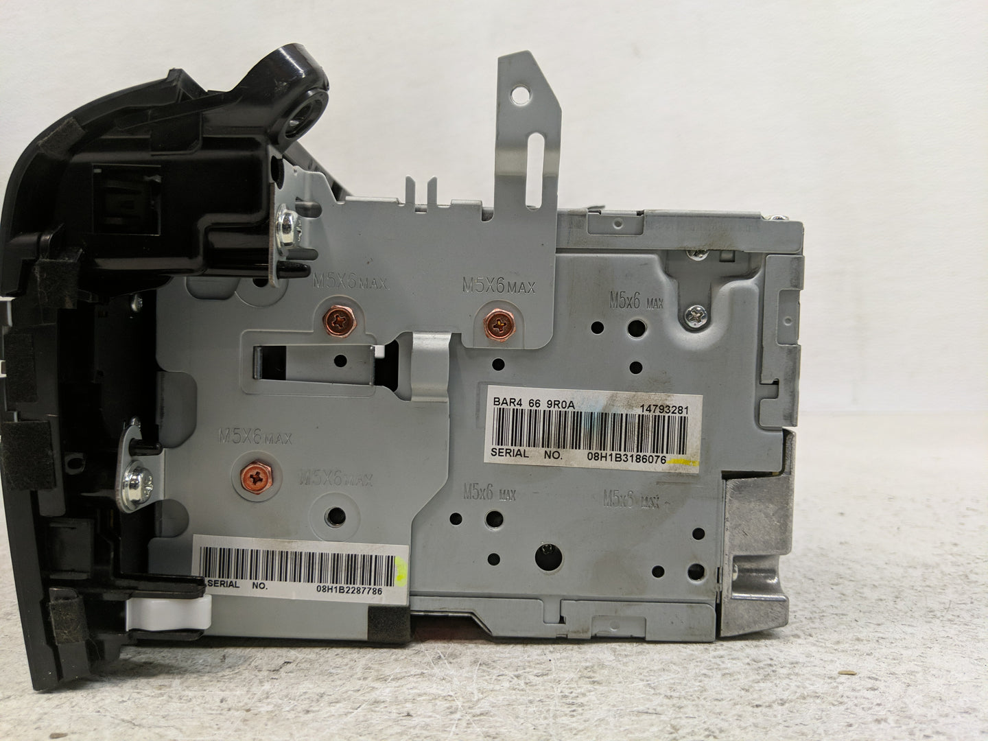 2008-2009 Mazda 3 Radio AM FM Cd Player Receiver Replacement P/N:BAR4 66 AR0 Fits Fits 2008 2009 OEM Used Auto Parts - Oemus