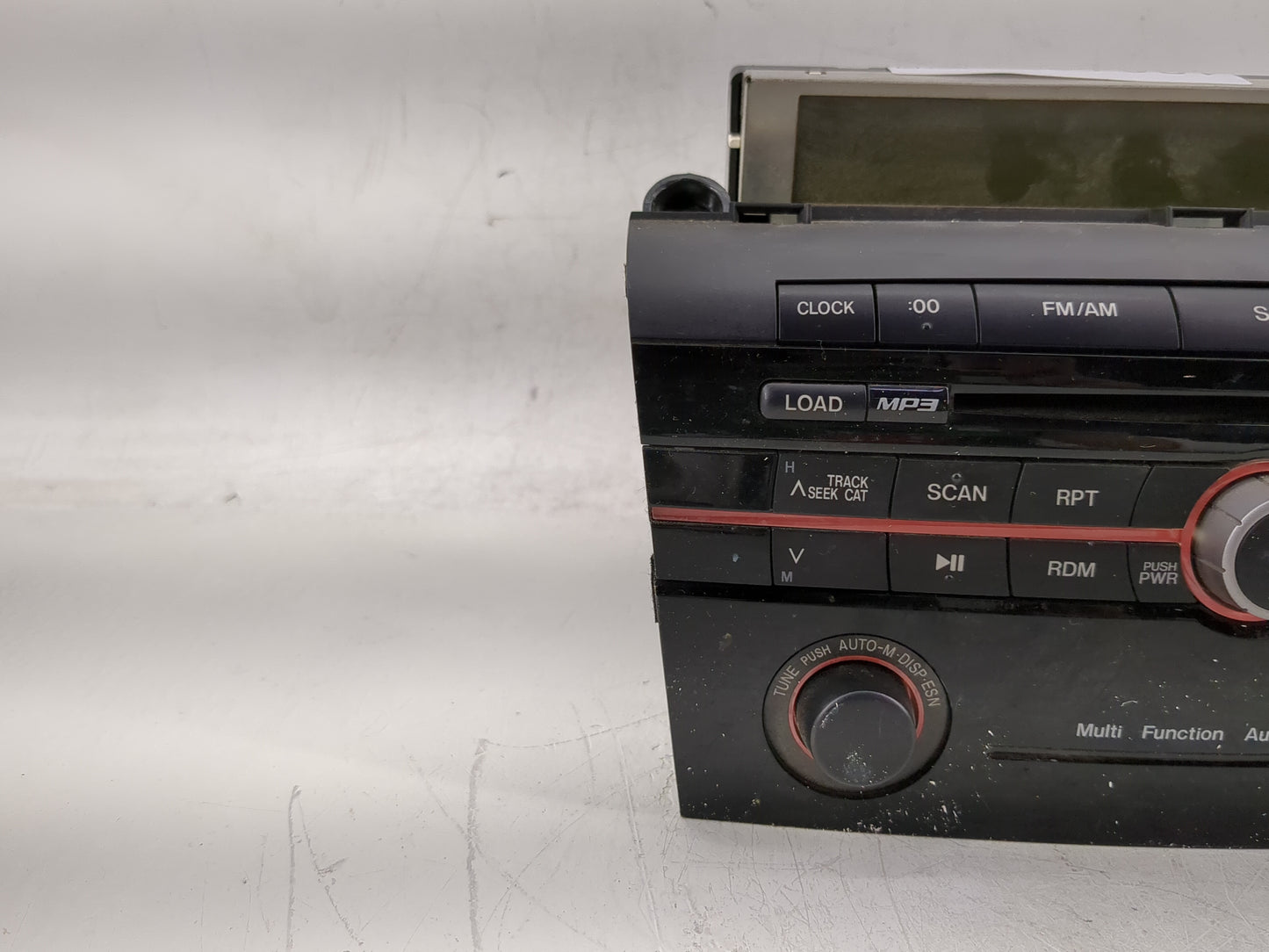 2008-2009 Mazda 3 Radio AM FM Cd Player Receiver Replacement P/N:BAR4 66 AR0 Fits Fits 2008 2009 OEM Used Auto Parts - Oemus