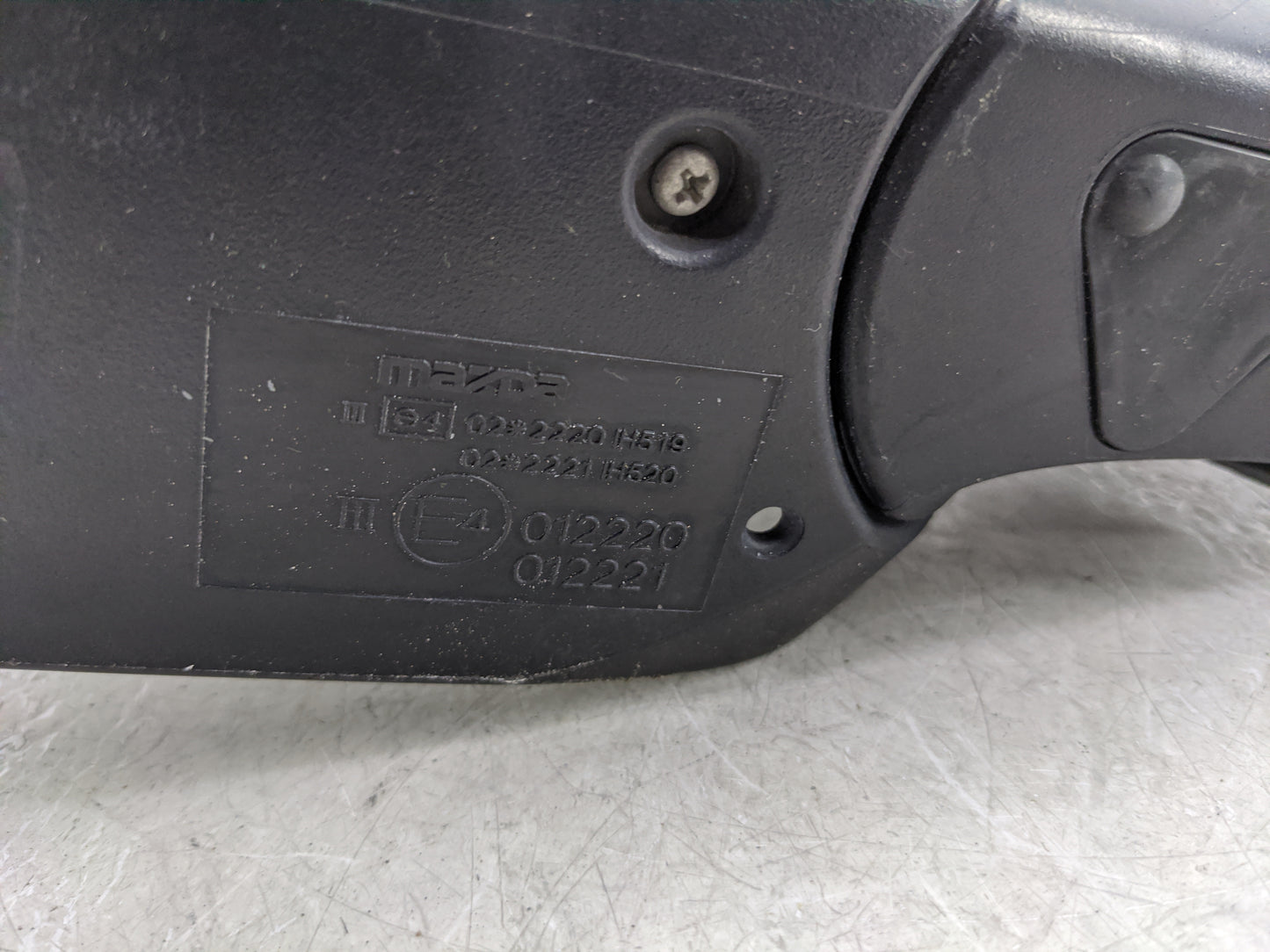 2007-2009 Mazda 3 Passenger Side View Mirror - Right Door Mirror OEM Used - Oemusedautoparts1.com