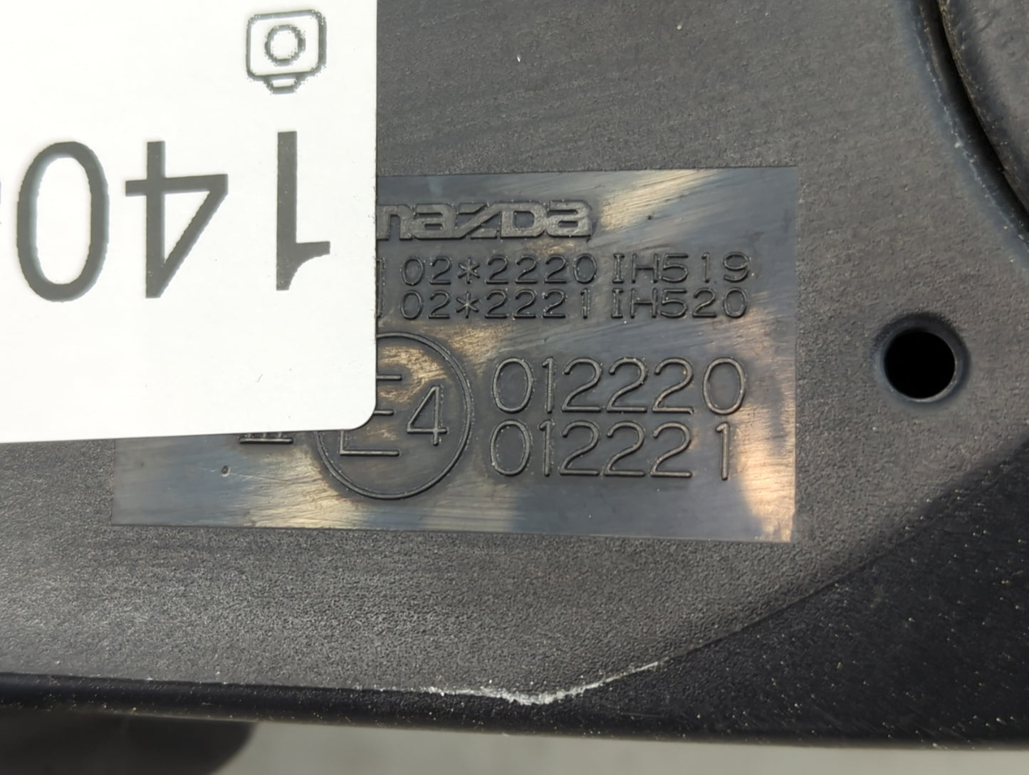 2007-2009 Mazda 3 Passenger Side View Mirror - Right Door Mirror OEM Used - Oemusedautoparts1.com
