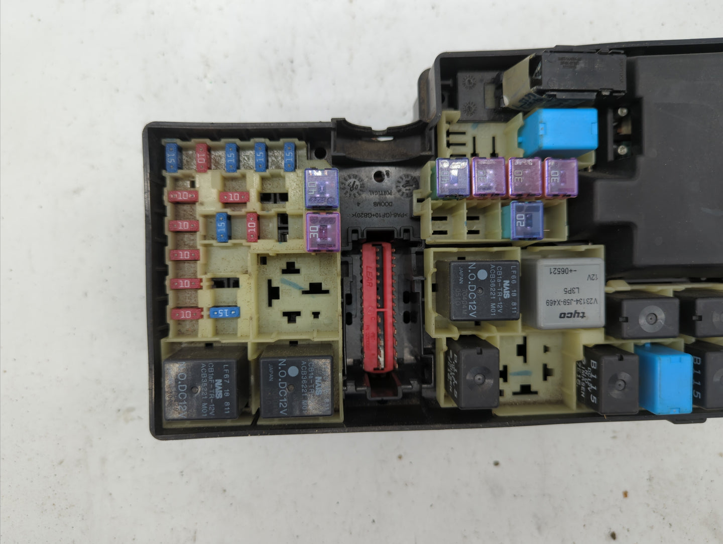 2007-2009 Mazda 3 Fusebox Fuse Box Panel Relay Module P/N:BP4K-66765 518818109 Fits Fits 2007 2008 2009 OEM Used Auto Parts 