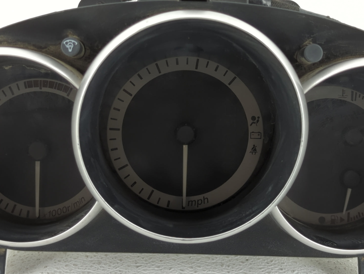 2008-2009 Mazda 3 Instrument Cluster Speedometer Gauges P/N:KS BAA3 Fits Fits 2008 2009 OEM Used Auto Parts - Oemusedautopar
