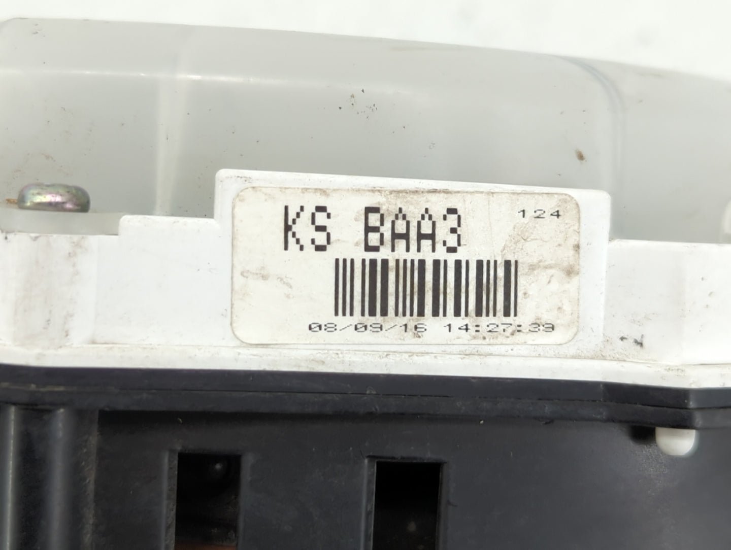 2008-2009 Mazda 3 Instrument Cluster Speedometer Gauges P/N:KS BAA3 Fits Fits 2008 2009 OEM Used Auto Parts - Oemusedautopar