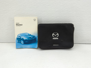2009 Mazda 3 Owners Manual Book Guide OEM Used Auto Parts - Oemusedautoparts1.com