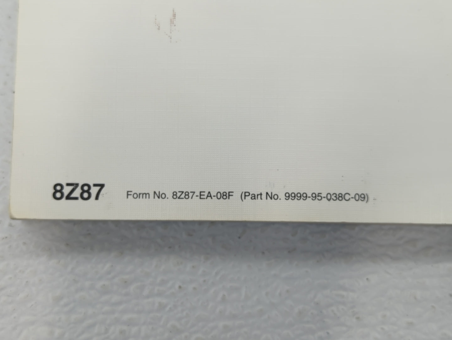 2009 Mazda 3 Owners Manual Book Guide OEM Used Auto Parts - Oemusedautoparts1.com