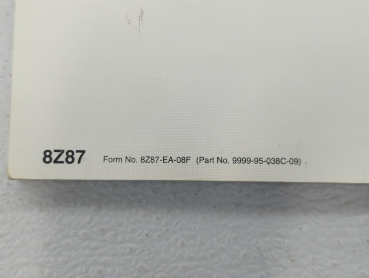 2009 Mazda 3 Owners Manual Book Guide OEM Used Auto Parts - Oemusedautoparts1.com