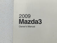 2009 Mazda 3 Owners Manual Book Guide OEM Used Auto Parts - Oemusedautoparts1.com