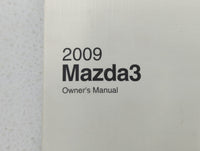 2009 Mazda 3 Owners Manual Book Guide OEM Used Auto Parts - Oemusedautoparts1.com