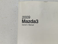 2009 Mazda 3 Owners Manual Book Guide OEM Used Auto Parts - Oemusedautoparts1.com