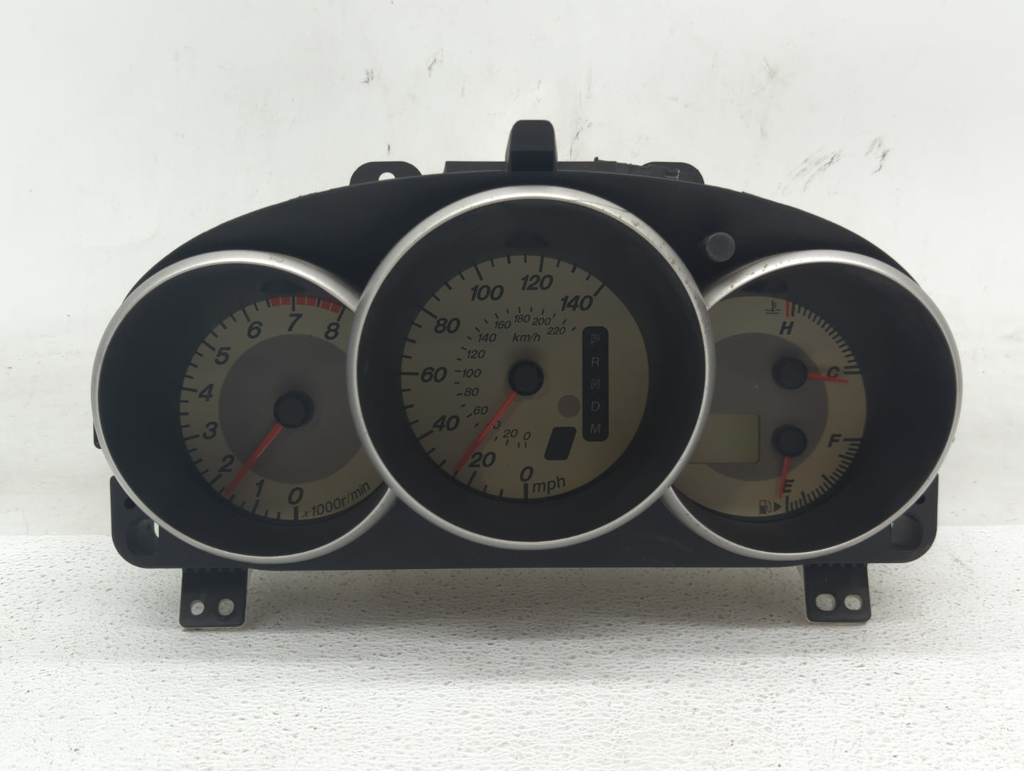 2007-2009 Mazda 3 Instrument Cluster Speedometer Gauges P/N:85 BAS1 A Fits Fits 2007 2008 2009 OEM Used Auto Parts - Oemused