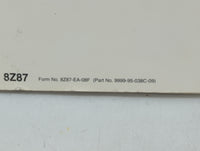 2009 Mazda 3 Owners Manual Book Guide OEM Used Auto Parts - Oemusedautoparts1.com