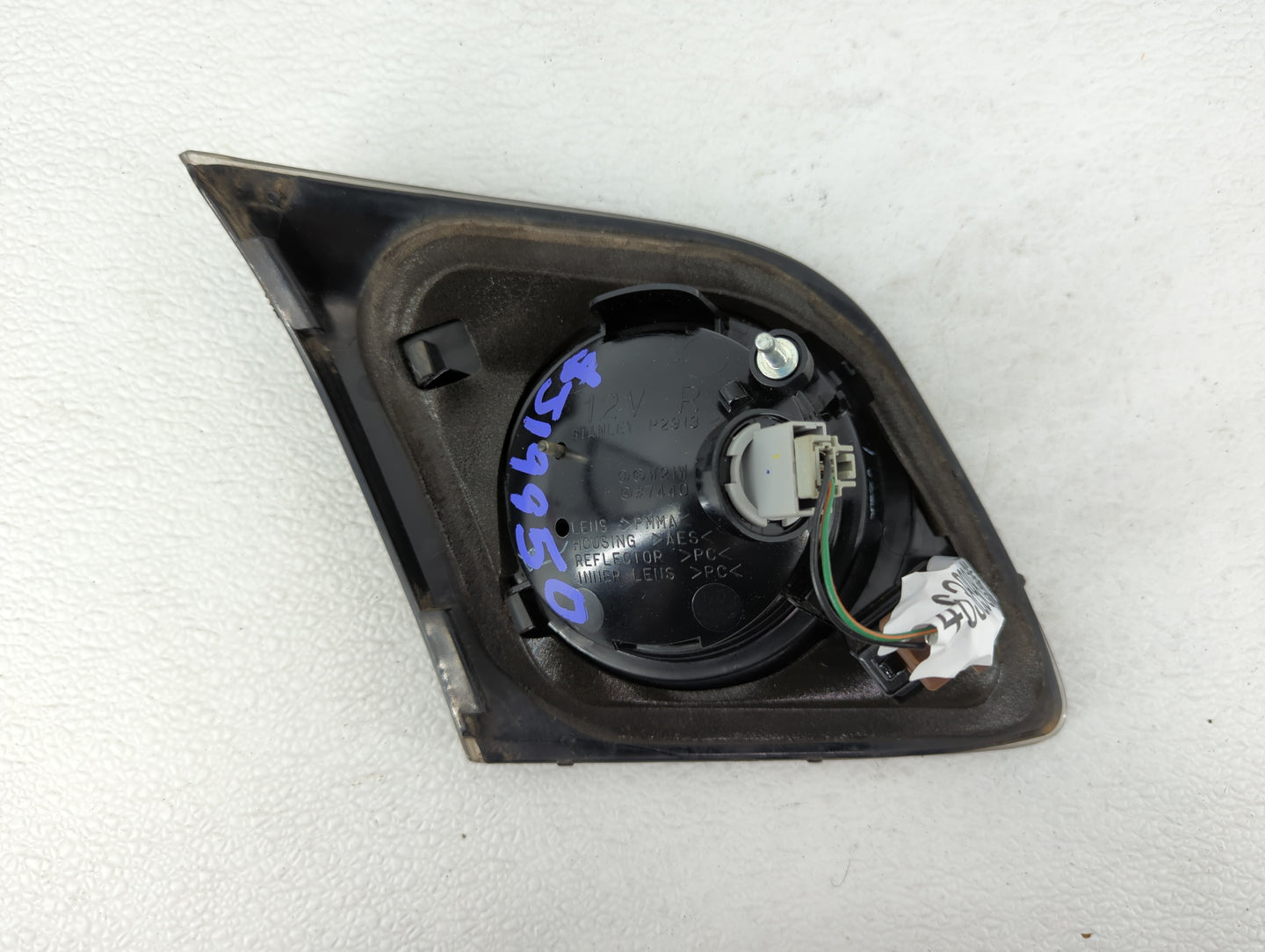 2007-2009 Mazda 3 Tail Light Assembly Passenger Right OEM Fits Fits 2007 2008 2009 OEM Used Auto Parts - Oemusedautoparts1.c