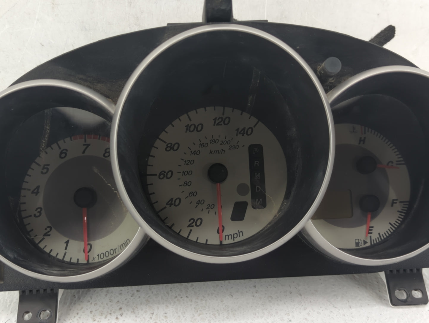 2004-2006 Mazda 3 Instrument Cluster Speedometer Gauges P/N:BP4K 55 430 Fits Fits 2004 2005 2006 OEM Used Auto Parts - Oemus