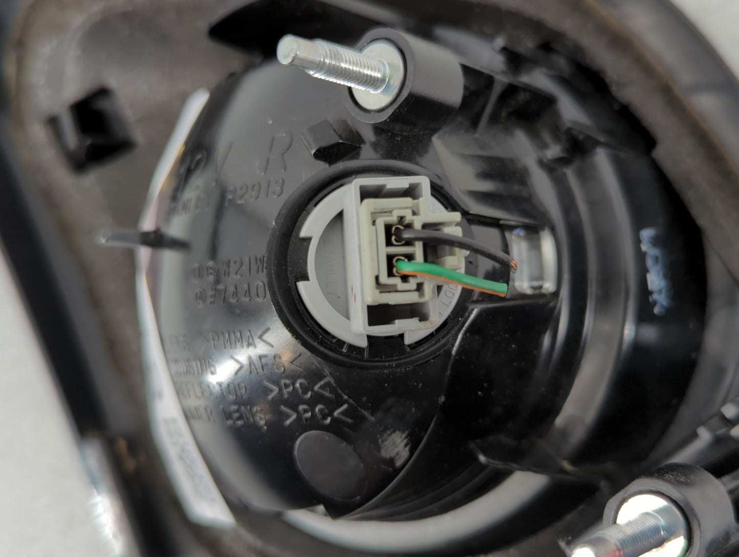 2007-2009 Mazda 3 Tail Light Assembly Passenger Right OEM Fits Fits 2007 2008 2009 OEM Used Auto Parts - Oemusedautoparts1.c