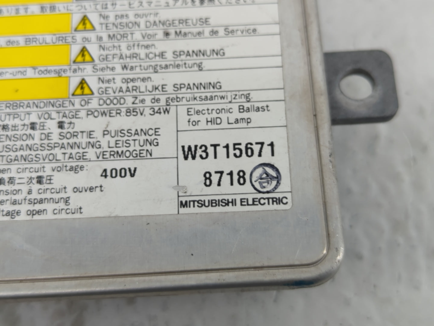 2006-2009 Mazda 3 Headlight Ballast Head Light - Oemusedautoparts1.com