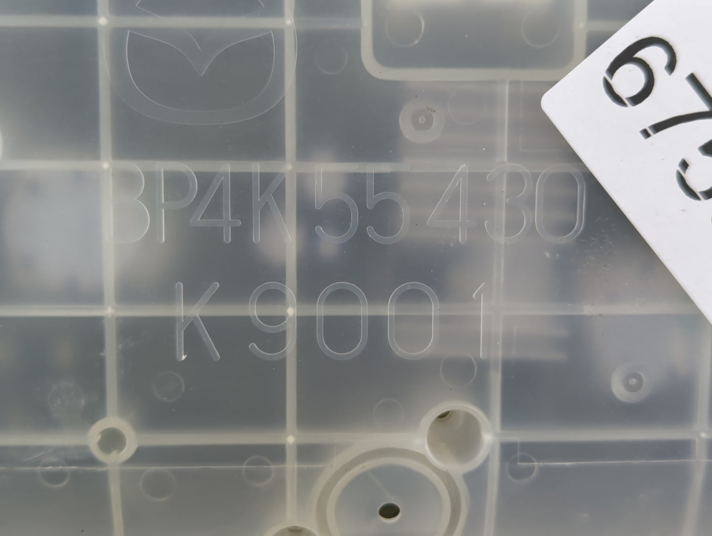 2007-2009 Mazda 3 Instrument Cluster Speedometer Gauges P/N:BP4K55430 Fits Fits 2007 2008 2009 OEM Used Auto Parts - Oemused