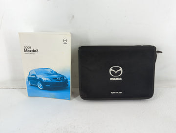 2009 Mazda 3 Owners Manual Book Guide P/N:9999-95-038C-09 OEM Used Auto Parts - Oemusedautoparts1.com