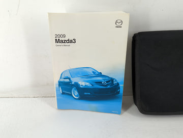 2009 Mazda 3 Owners Manual Book Guide P/N:9999-95-038C-09 OEM Used Auto Parts