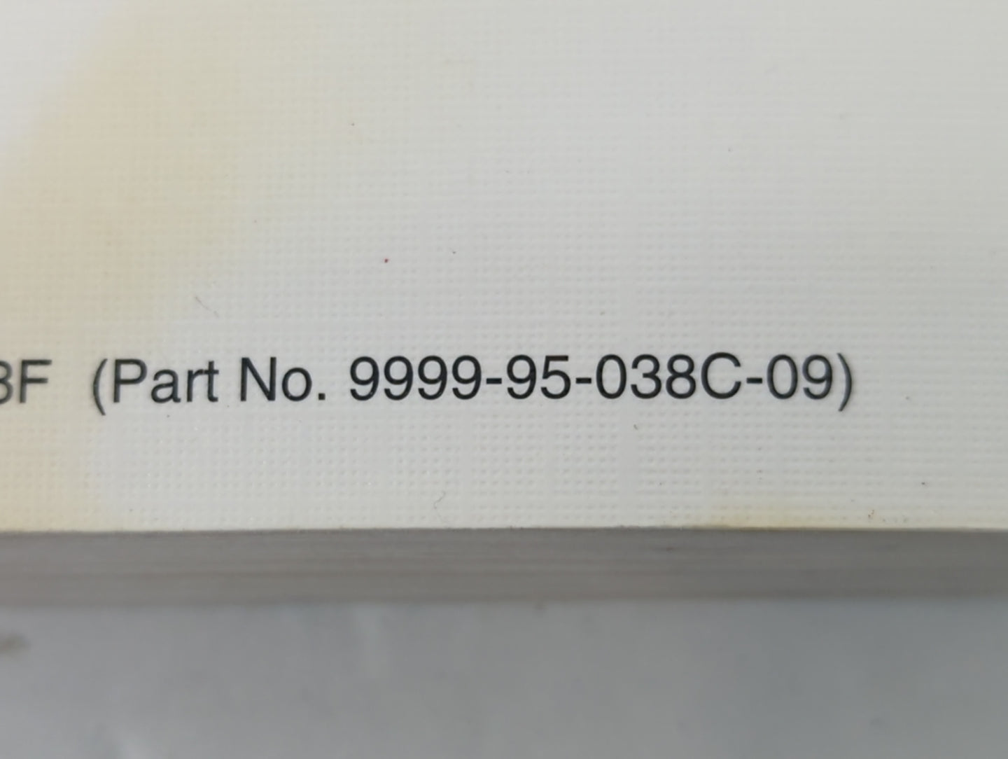 2009 Mazda 3 Owners Manual Book Guide P/N:9999-95-038C-09 OEM Used Auto Parts - Oemusedautoparts1.com
