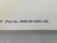 2009 Mazda 3 Owners Manual Book Guide P/N:9999-95-038C-09 OEM Used Auto Parts - Oemusedautoparts1.com