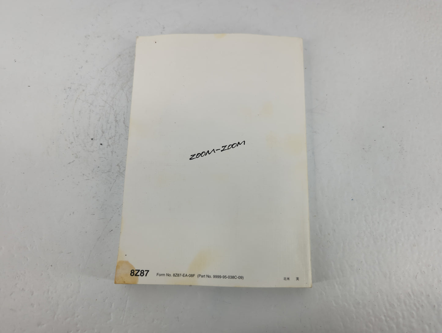 2009 Mazda 3 Owners Manual Book Guide P/N:9999-95-038C-09 OEM Used Auto Parts - Oemusedautoparts1.com