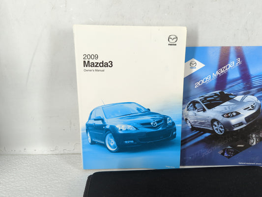 2009 Mazda 3 Owners Manual Book Guide P/N:9999-95-038C-09 8Z87-EA-08F OEM Used Auto Parts